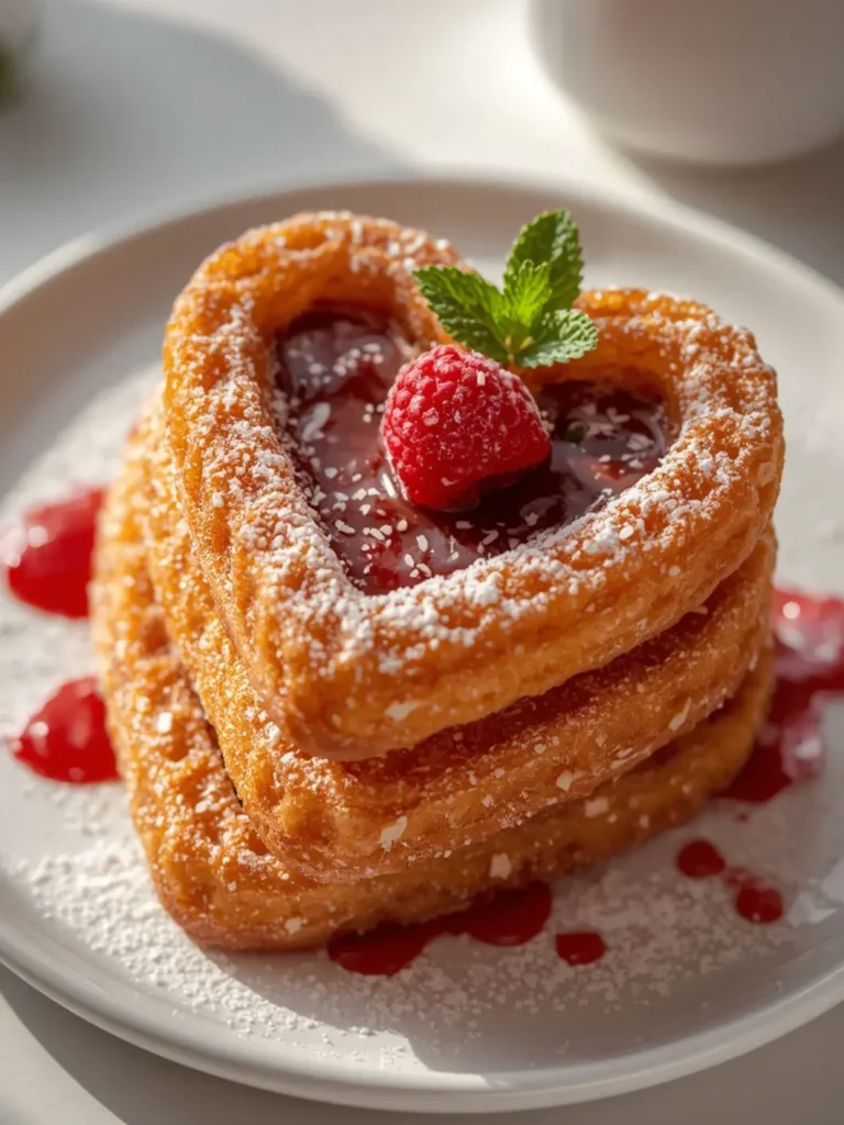 air fryer churros valentine dessert