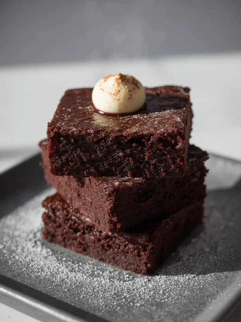 air fryer guinness brownies