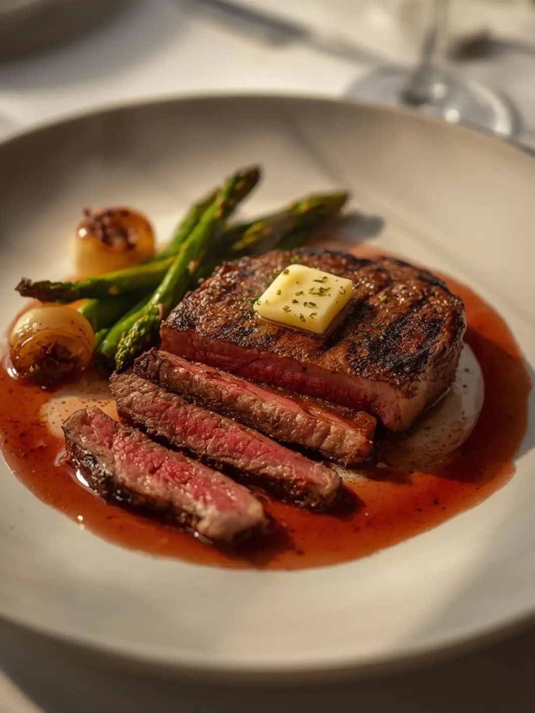 air fryer steak romantic dinner