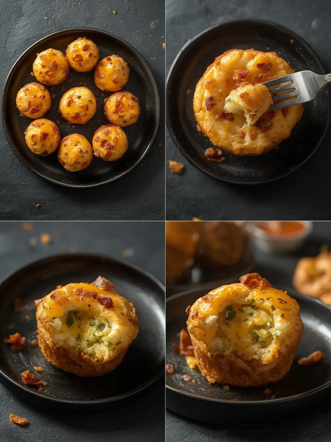 Air fryer Brunch Egg Bites step by step guide