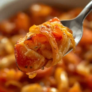 Air Fryer Bell Peppers and Onions: Crispy golden bell peppers and onions in an air fryer basket with browned edges and vibrant colors.