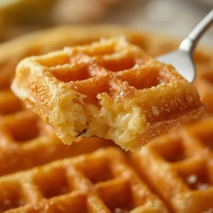 air fryer waffles crispy: Extra crispy golden air fryer waffles with crispy edges and buttery shine.
