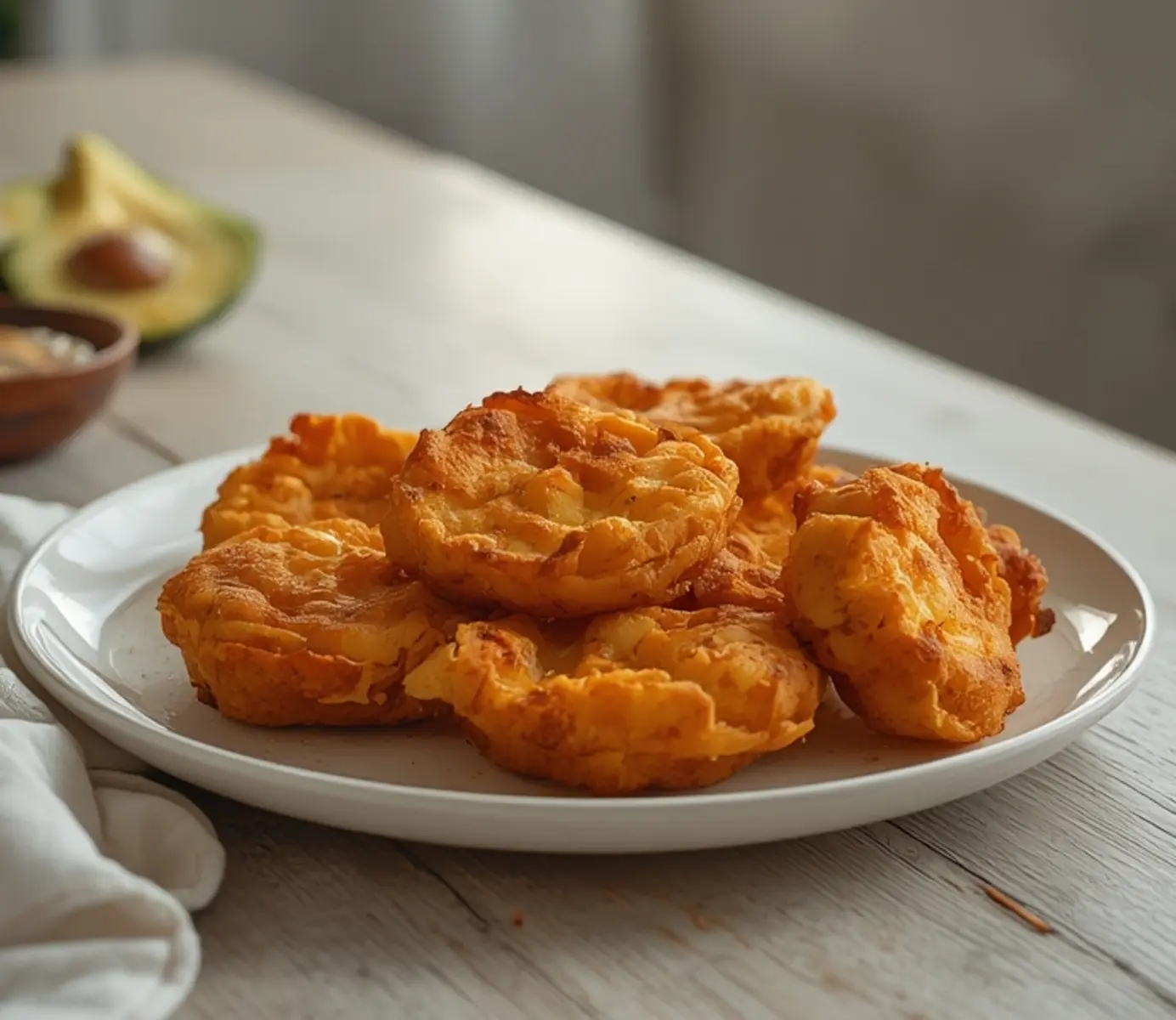 air fryer habanero poppers: Golden crispy air fryer habanero poppers with melted cheese filling and toasted panko topping