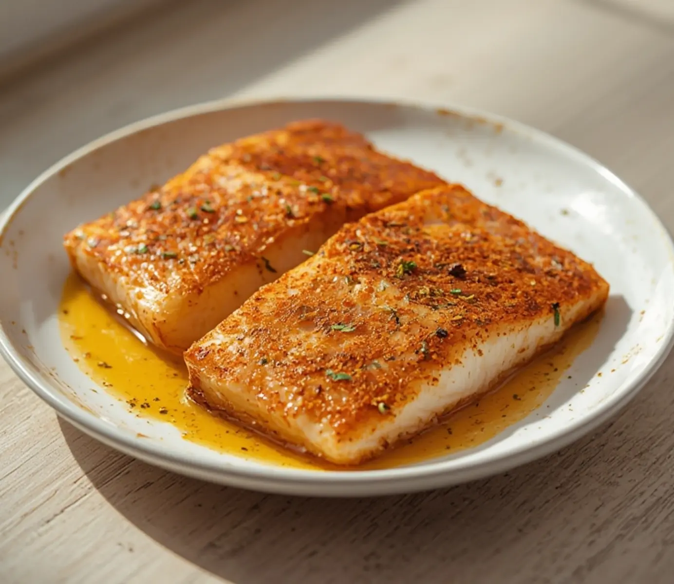 air fryer rockfish seasoned: Crispy golden air fryer rockfish seasoned with spices, flaky inside and crunchy outside