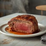 Air Fryer Beef Roast: Golden-brown air fryer beef roast with crispy edges and juicy interior, perfect for dinner.