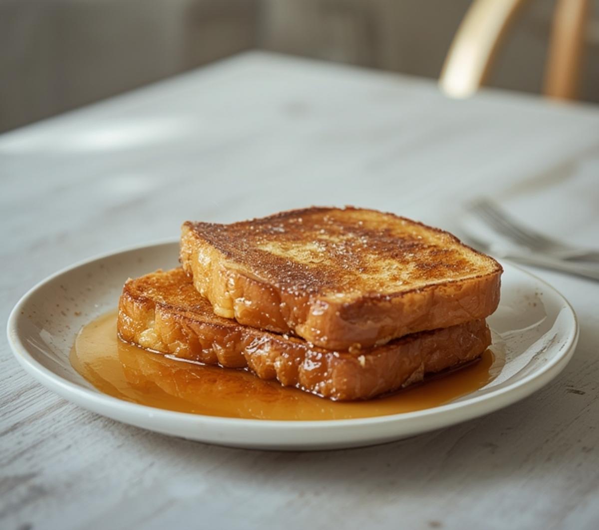 Air Fryer Cinnamon Sugar Toast: Golden Air Fryer Cinnamon Sugar Toast with crispy edges and cinnamon sugar coating