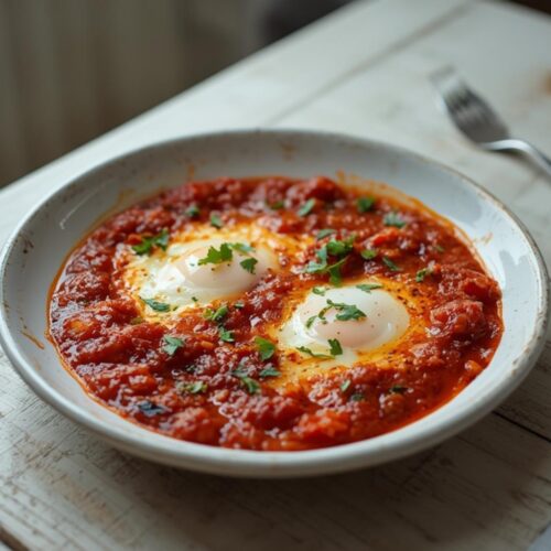 air fryer shakshuka: