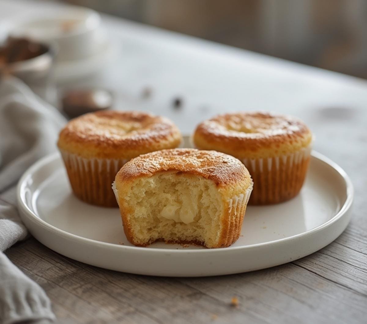 Air Fryer Vanilla Cupcakes: Golden air fryer vanilla cupcakes with tender crumb and bakery-style finish.